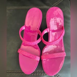Guess Platform Wedge Sandals